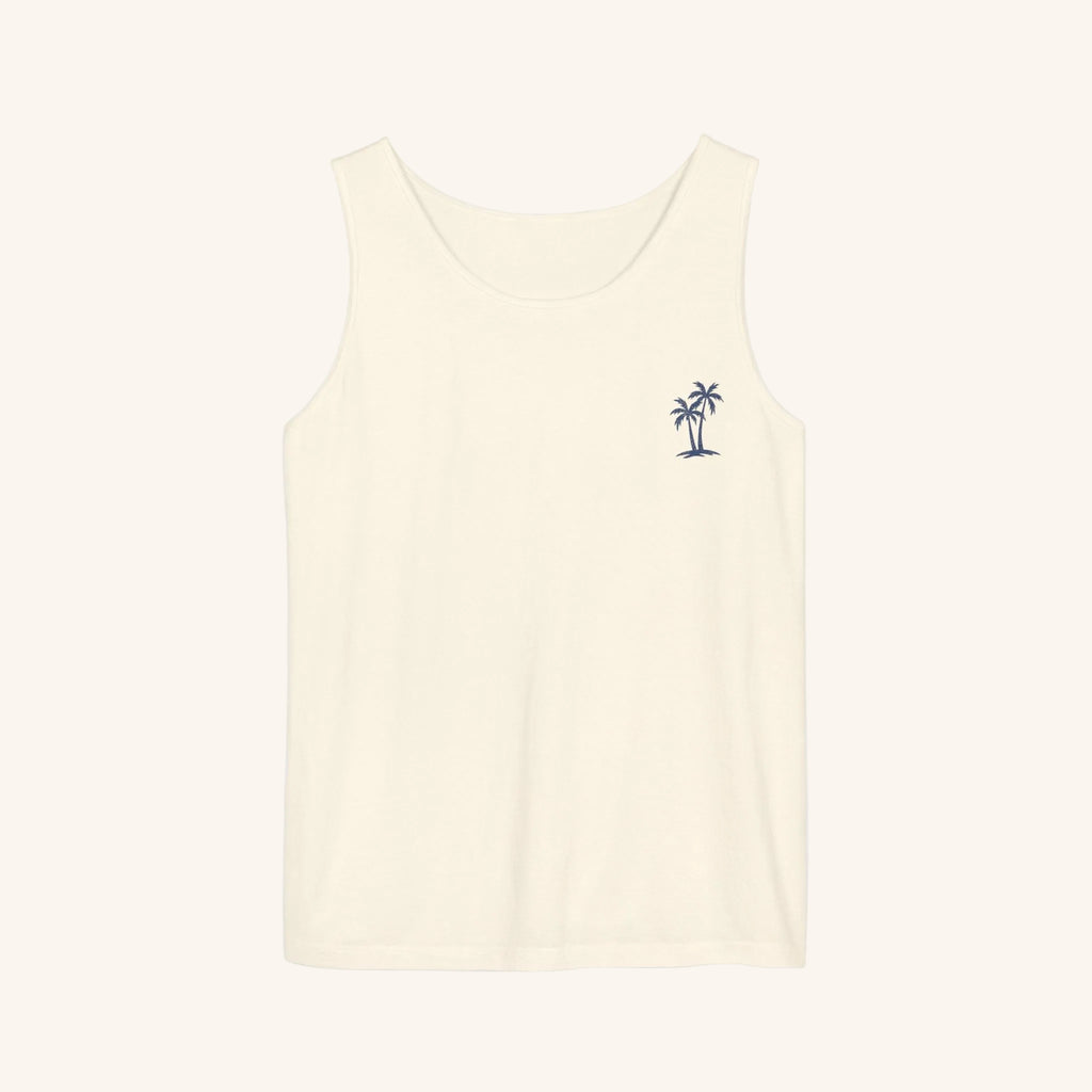 Locals Summer Palm Tank Top — Beach Graphic Tank