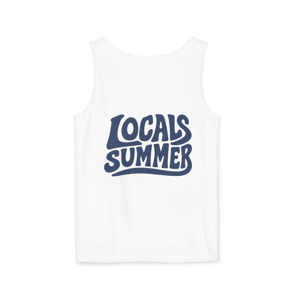 Locals Summer Palm Tank Top — Beach Graphic Tank