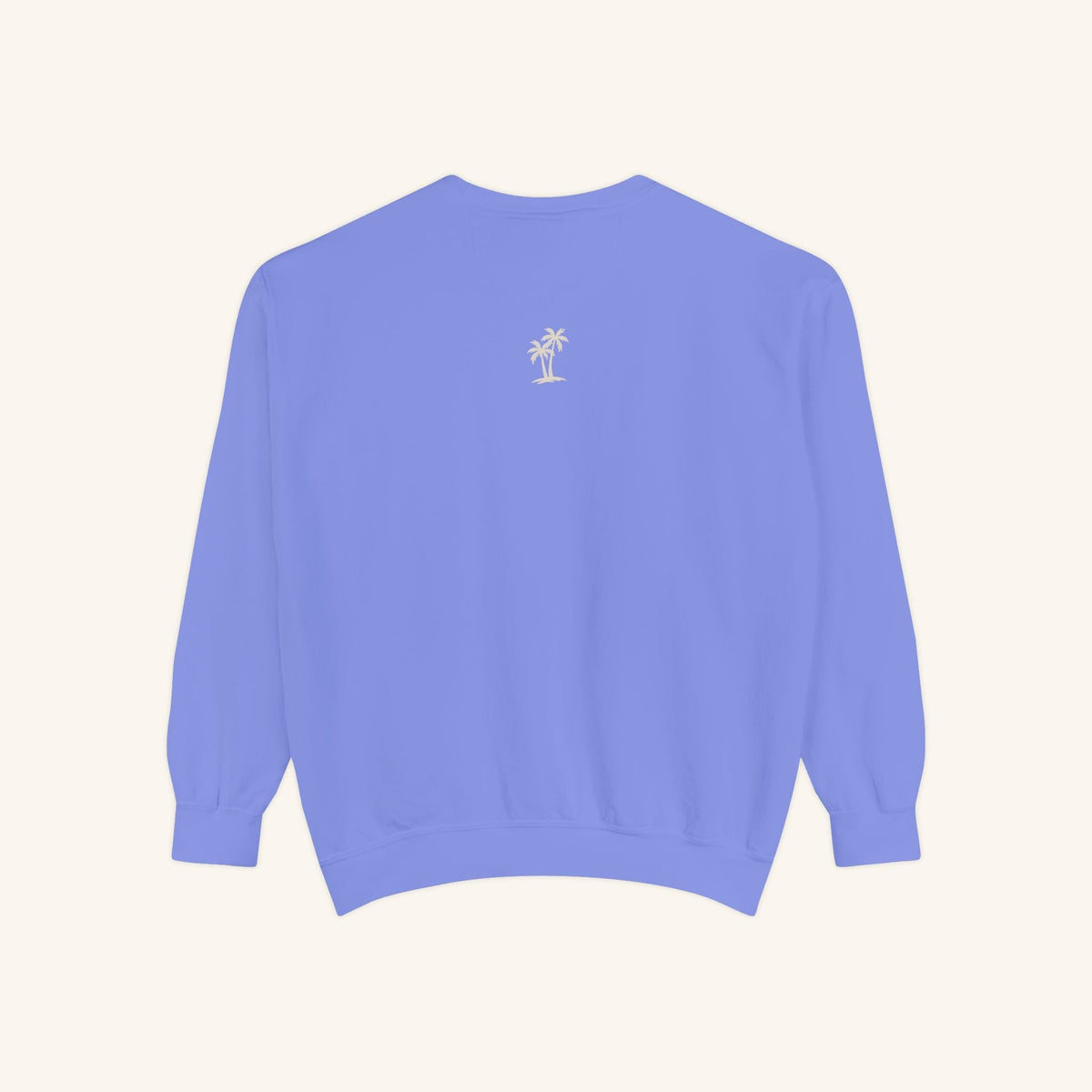 Locals Summer Crewneck - Flo Blue - back