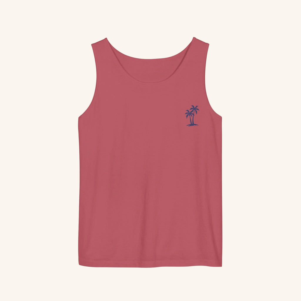 Locals Summer Palm Tank Top — Beach Graphic Tank