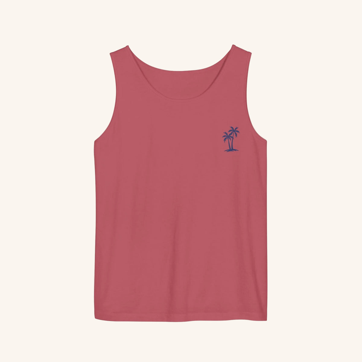 Locals Summer Palm Tank Top — Beach Graphic Tank