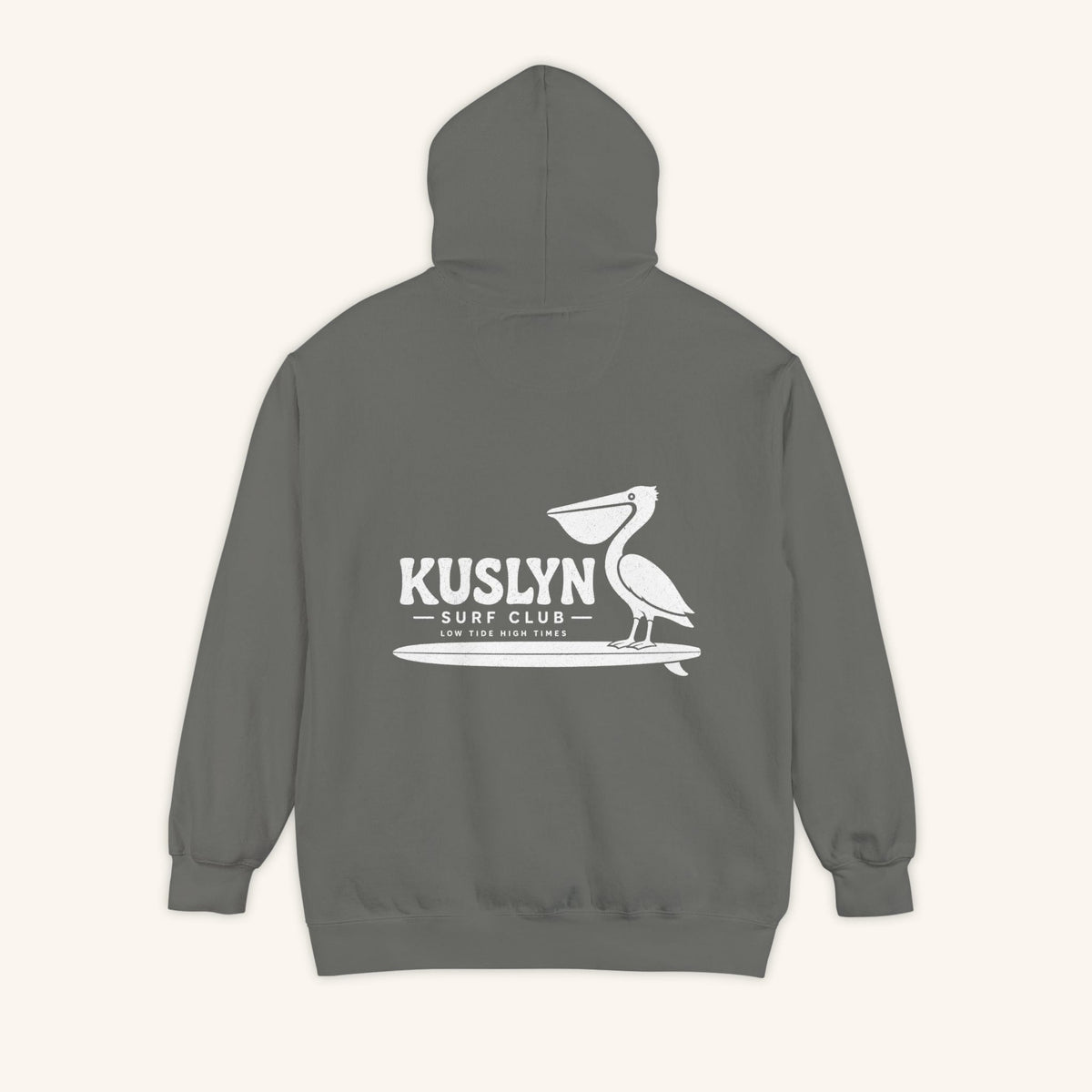 Surf Club Hoodie - Grey - back