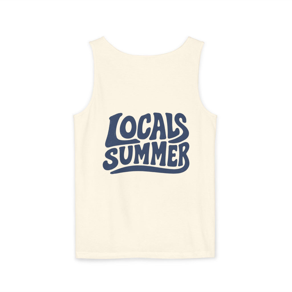 Locals Summer Palm Tank Top — Beach Graphic Tank