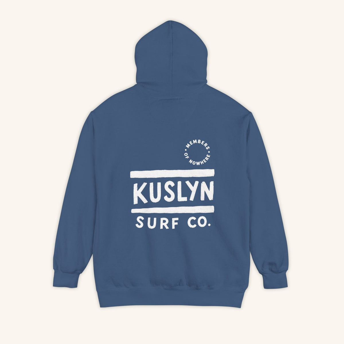 Surf Co. Relaxed Hoodie - True Navy - back