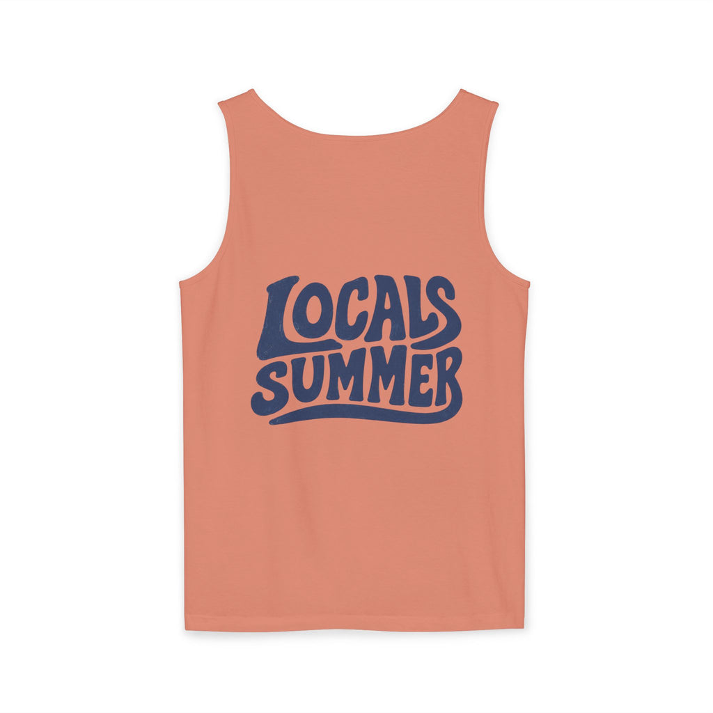 Locals Summer Palm Tank Top — Beach Graphic Tank