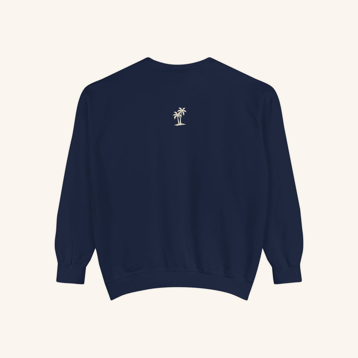 Locals Summer Crewneck - True Navy - back