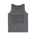 Surf Co. Tank Top — Kuslyn Surf Co. Logo Beach Muscle Tank