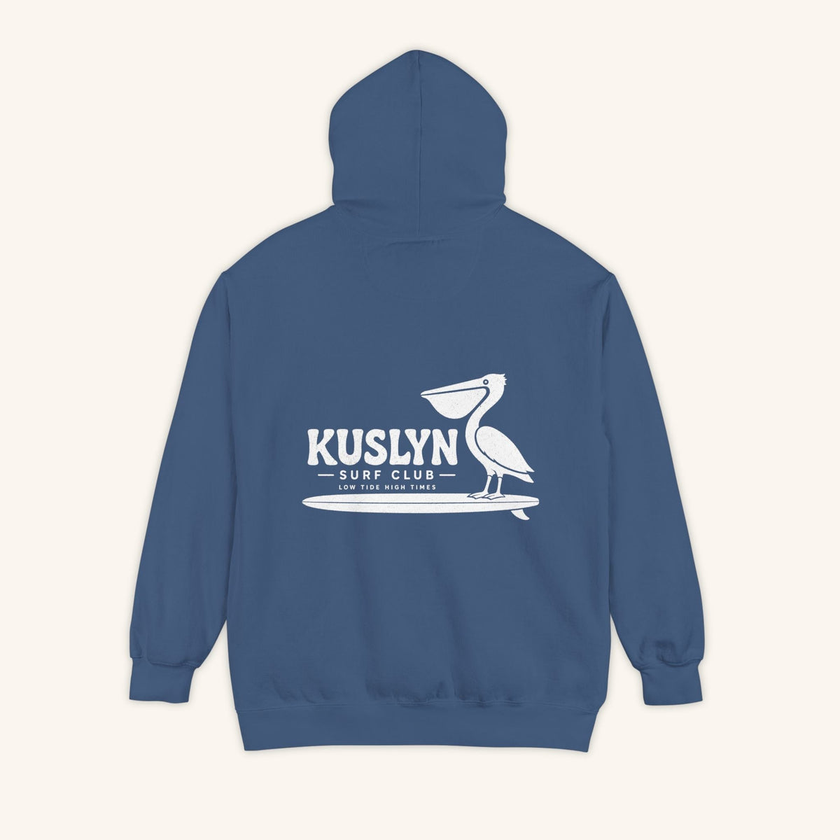 Surf Club Hoodie - True Navy - back