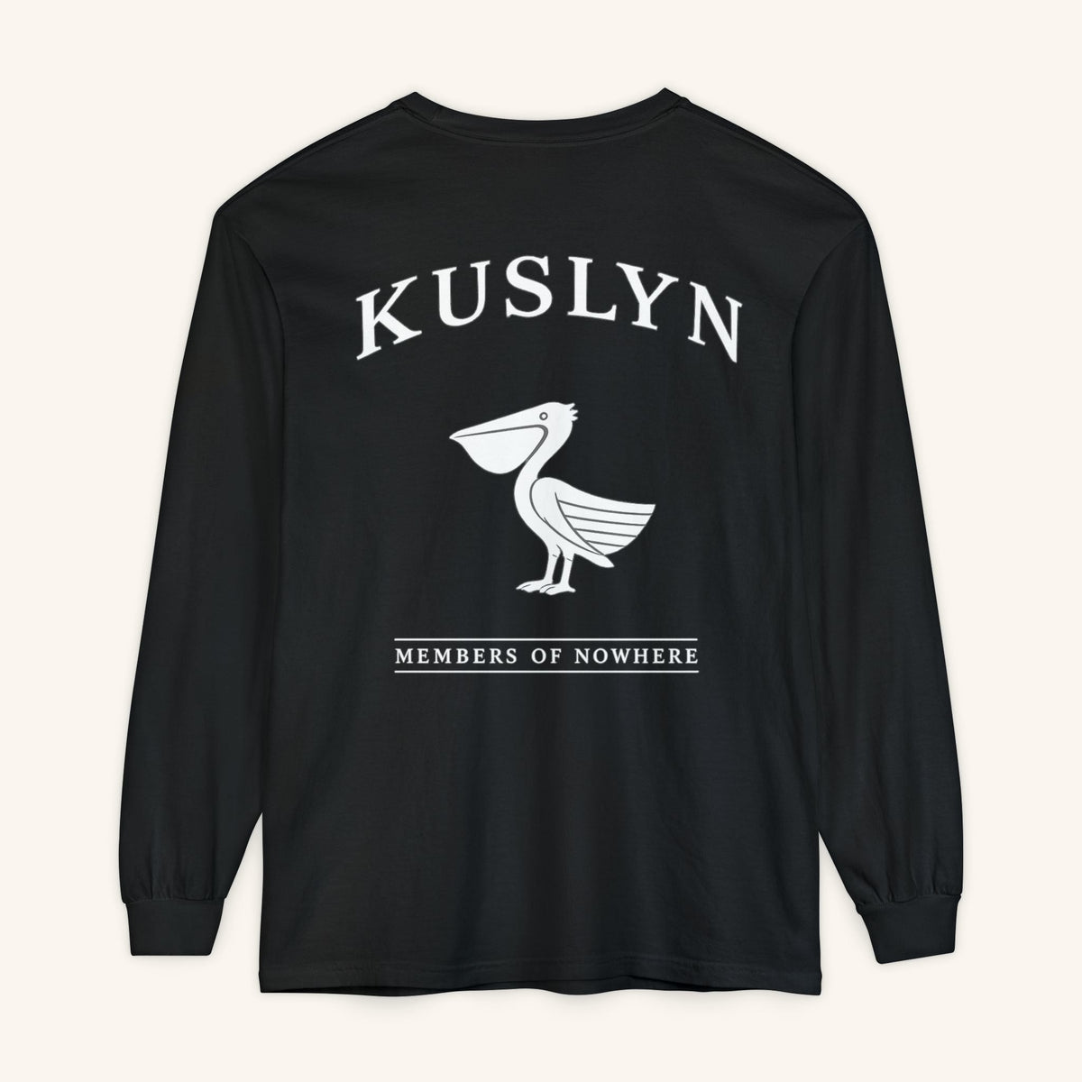 Pelican Long Sleeve - Black - back