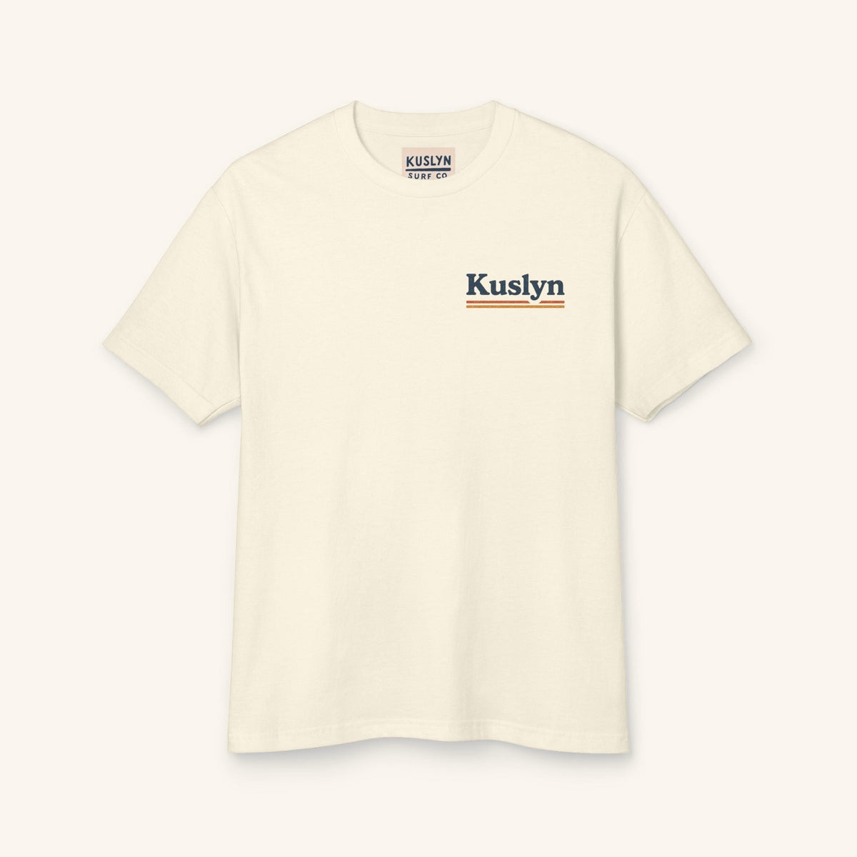 Sun-Faded Days Tee - Faded Cream - front