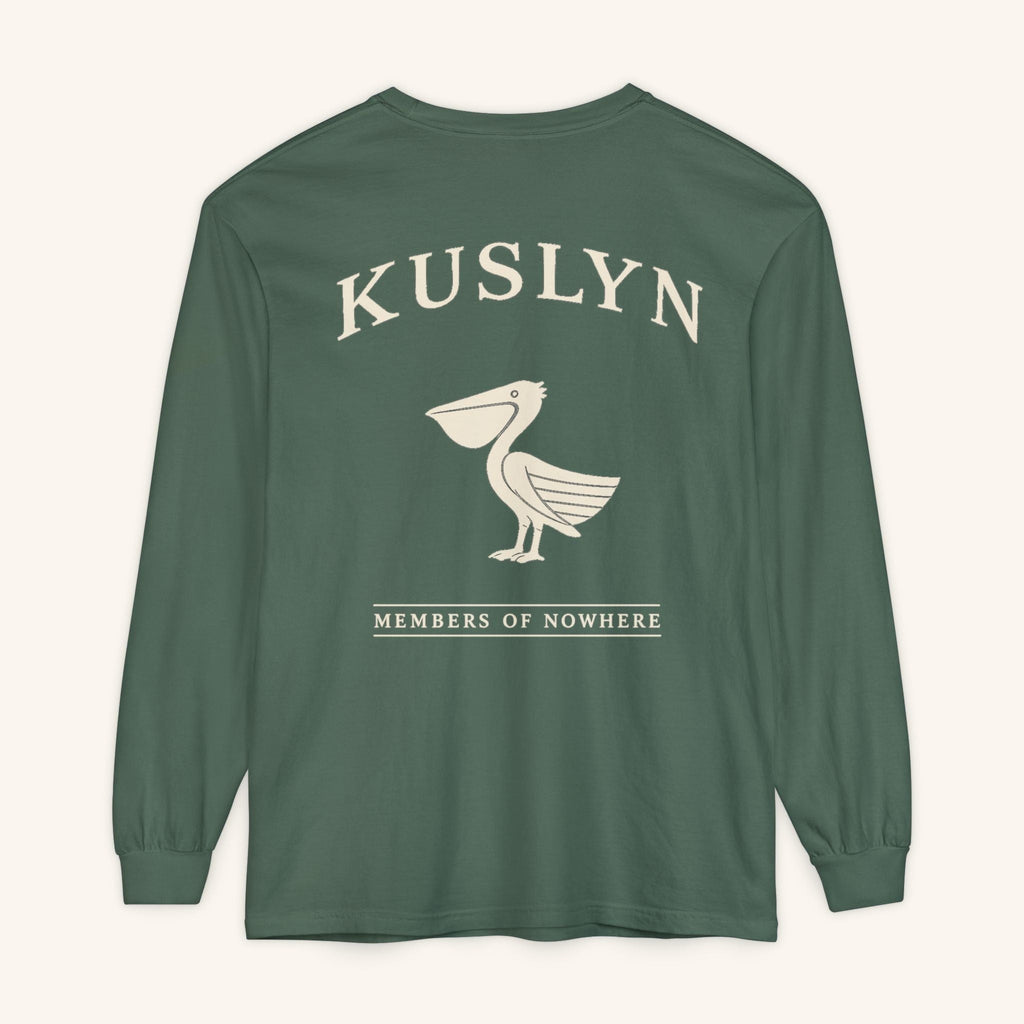 Pelican Long Sleeve - Blue Spruce - back
