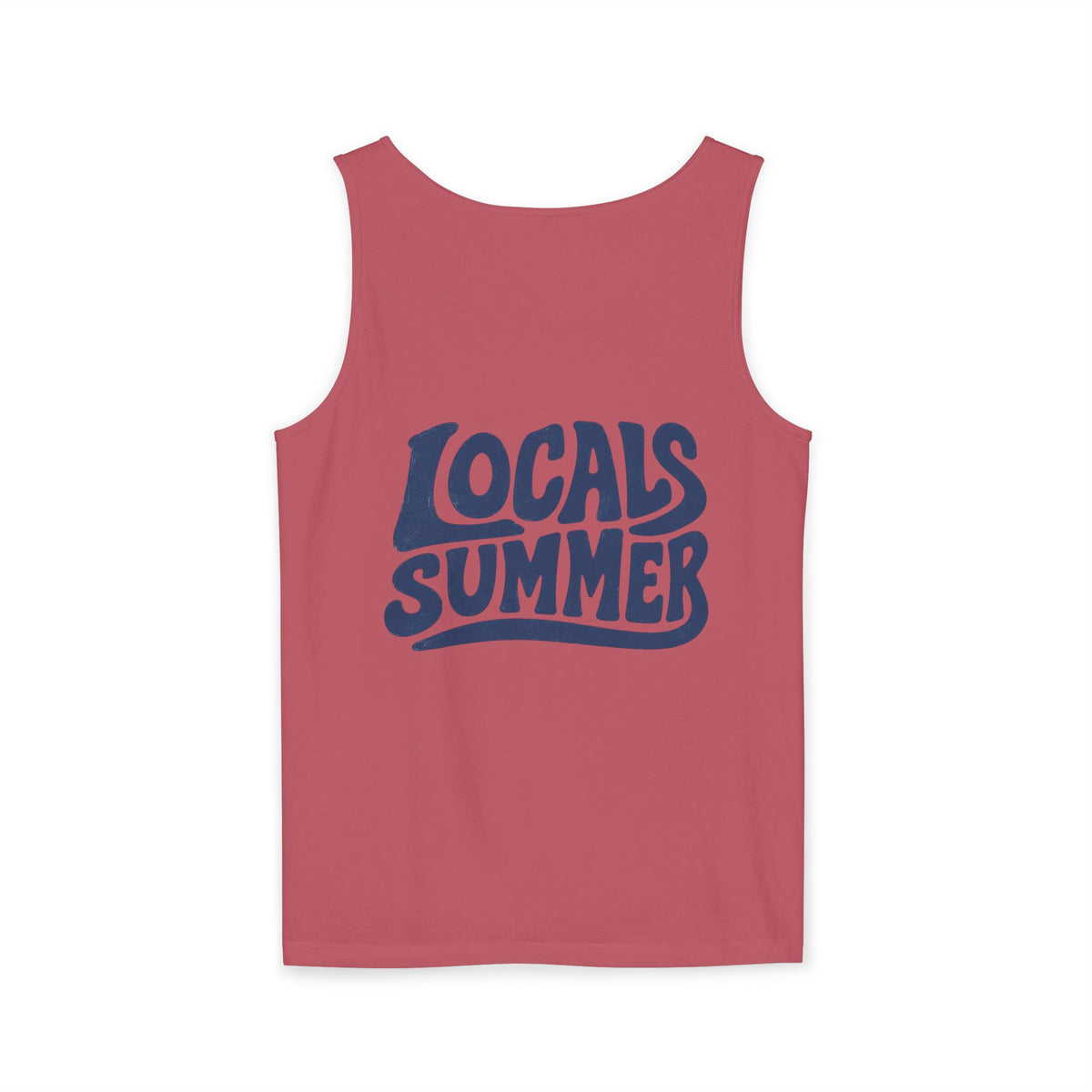 Locals Summer Palm Tank Top — Beach Graphic Tank