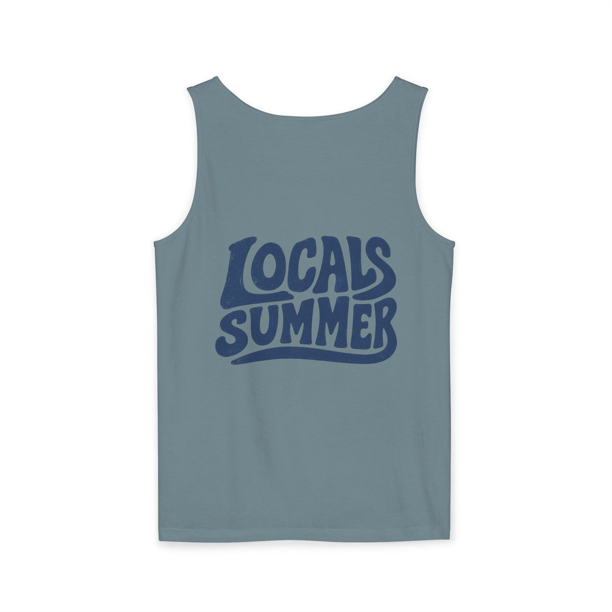 Locals Summer Palm Tank Top — Beach Graphic Tank