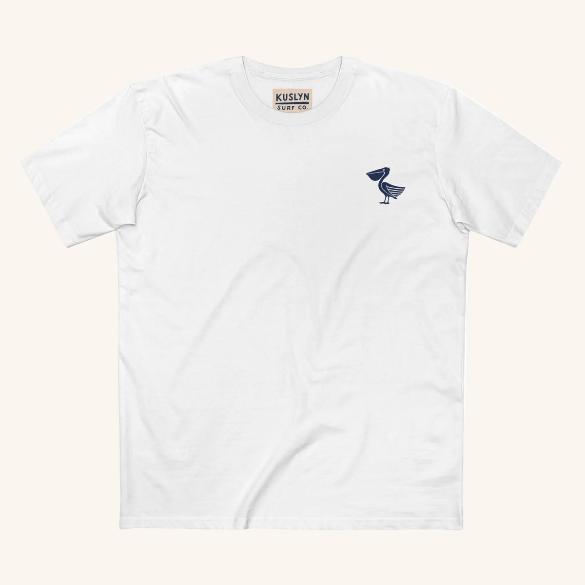 Kuslyn Pelican Logo Tee — 'KUSLYN' Members of Nowhere Graphic T‑Shirt