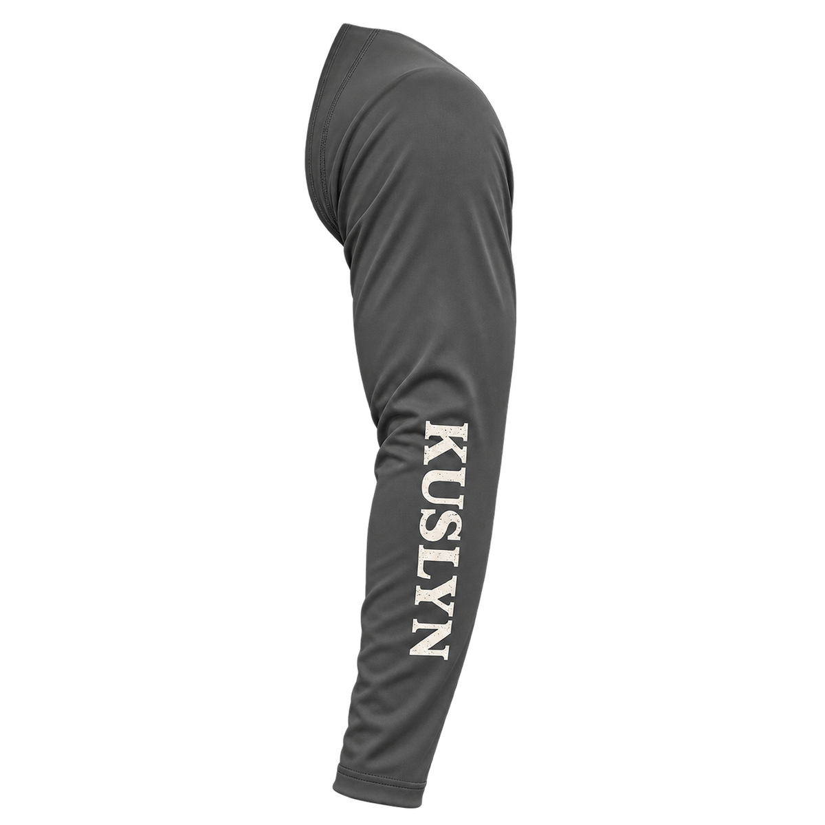 Kuslyn Long Sleeve Rashguard Tee — Surf-Inspired Logo Beach Shirt