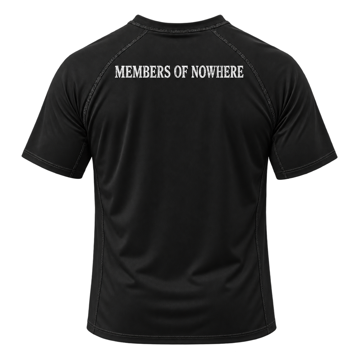 Kuslyn Surf Co. Rashguard Tee — 'Members of Nowhere' Surf Shirt