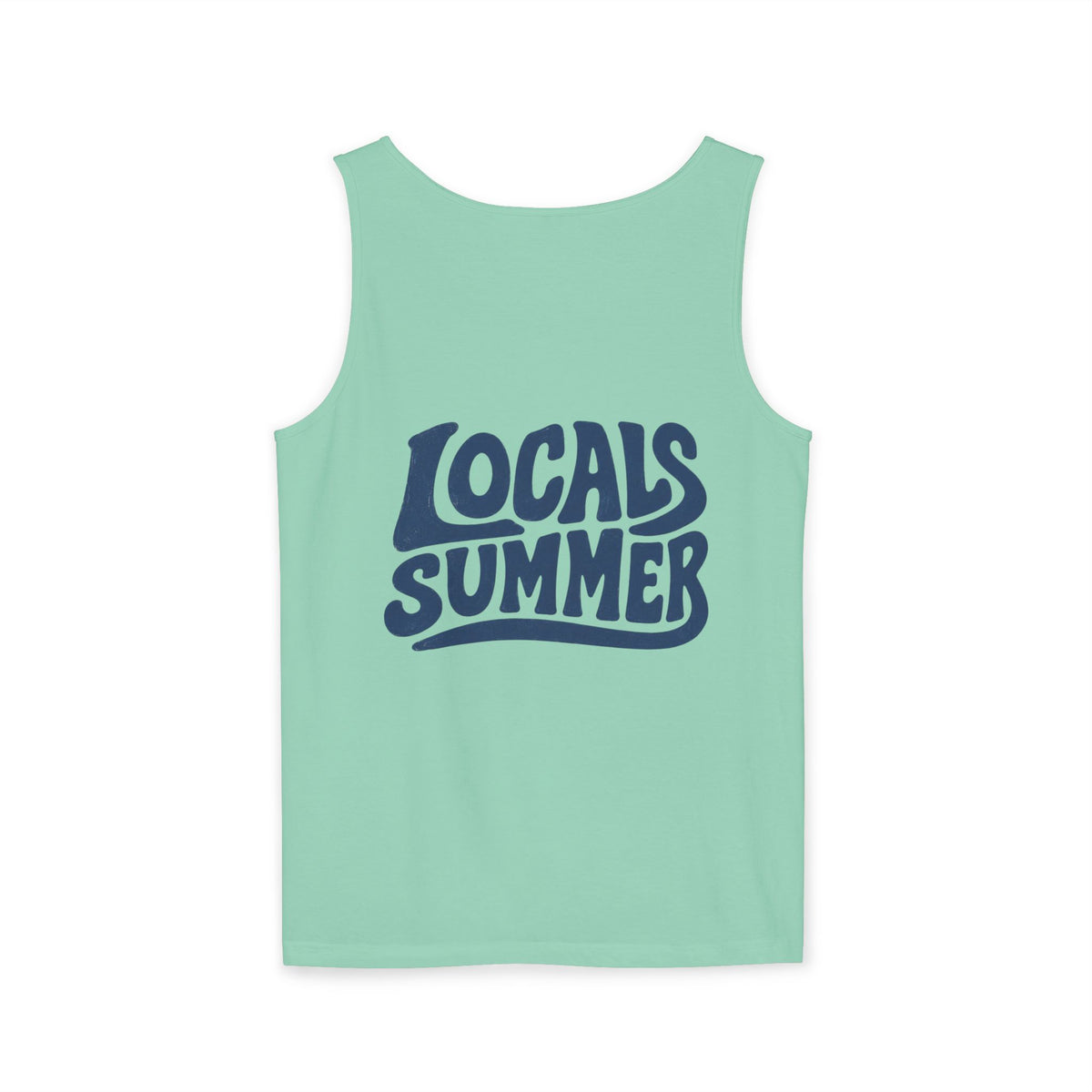 Locals Summer Palm Tank Top — Beach Graphic Tank