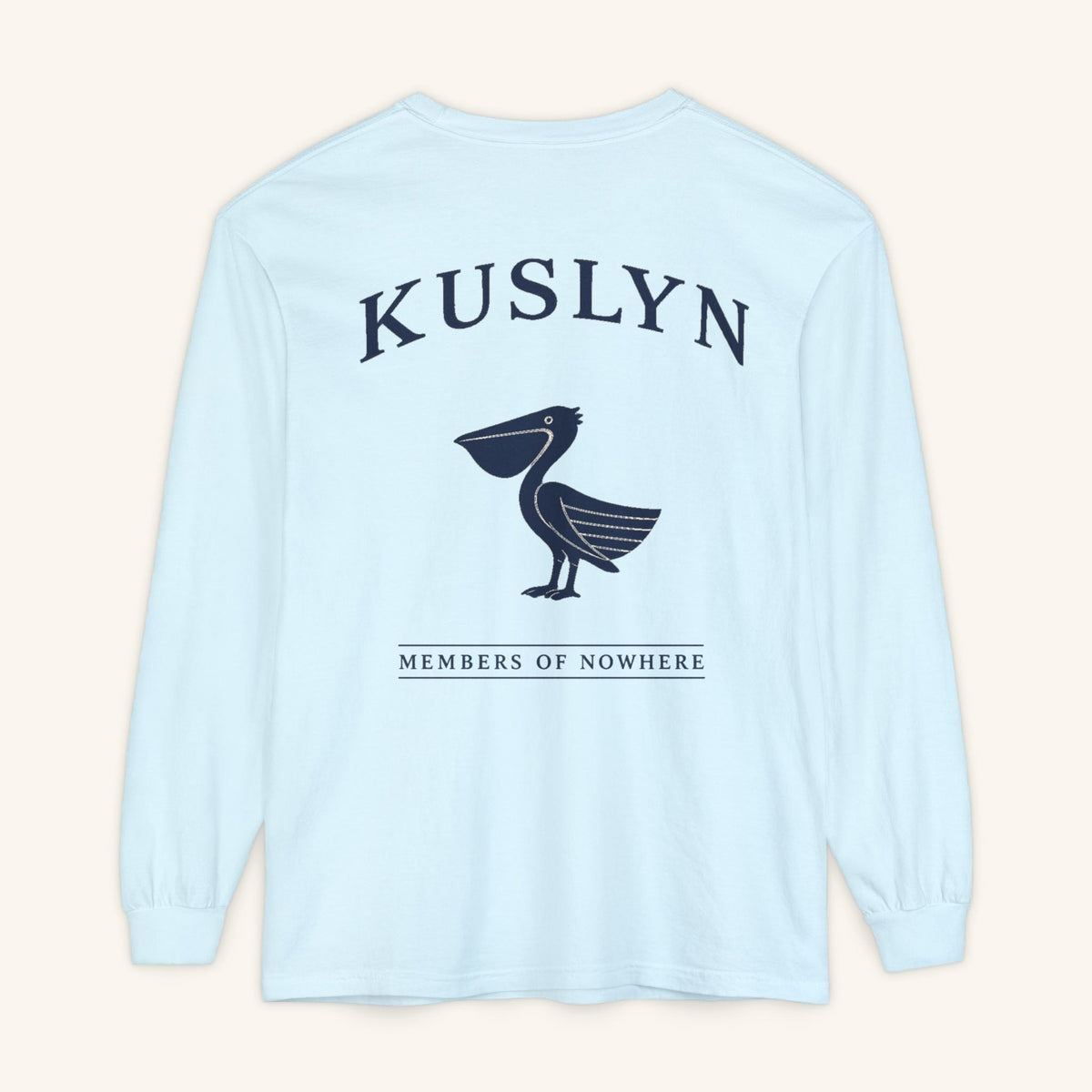 Pelican Long Sleeve - Chambray - back