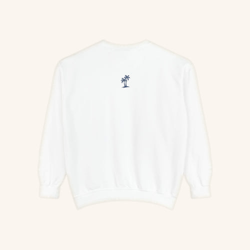 Locals Summer Crewneck - White - back