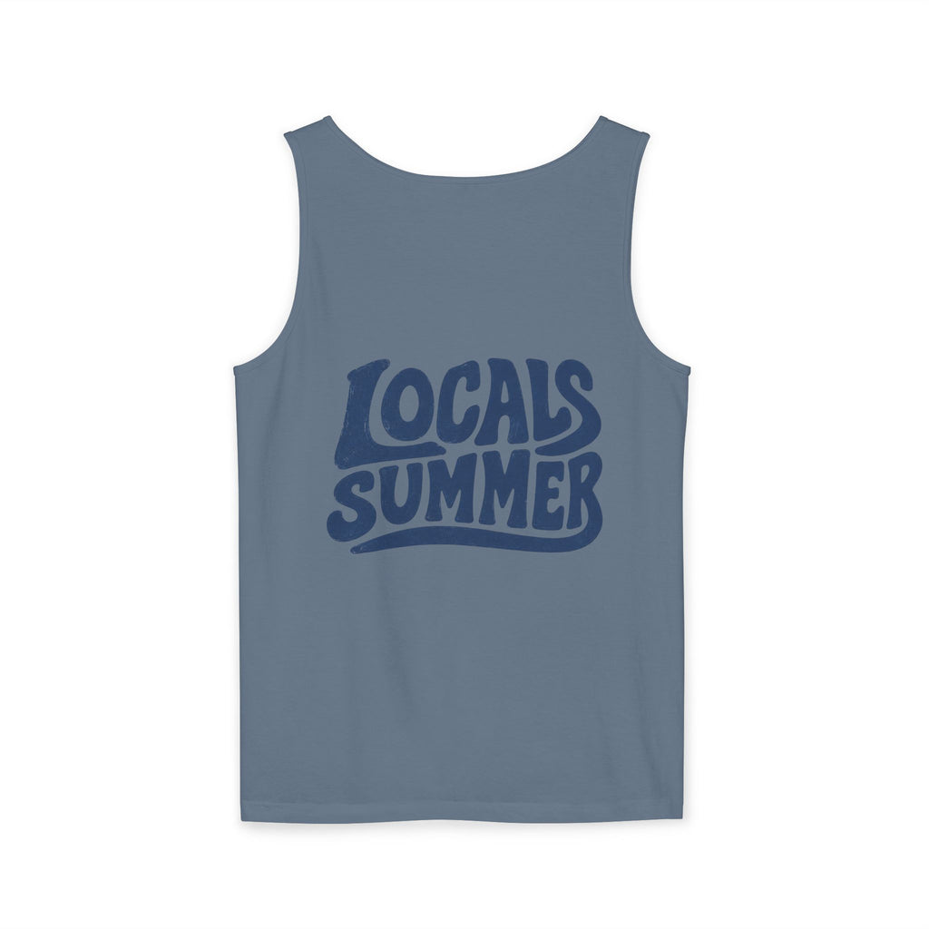 Locals Summer Palm Tank Top — Beach Graphic Tank