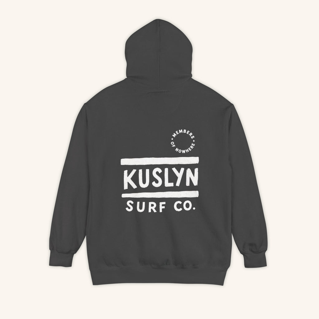 Surf Co. Relaxed Hoodie - Pepper - back