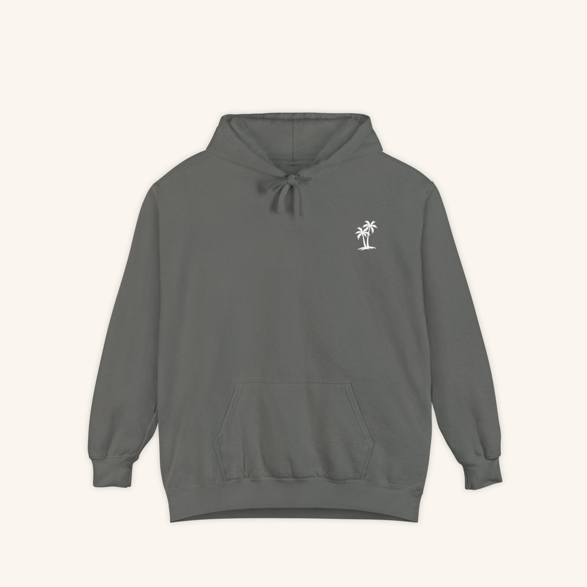 Surf Co. Relaxed Hoodie - Grey - front