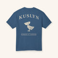 Pelican Logo Tee - Faded Navy - back