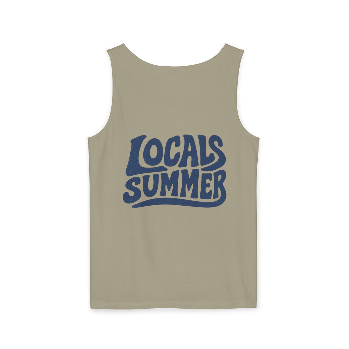 Locals Summer Palm Tank Top — Beach Graphic Tank