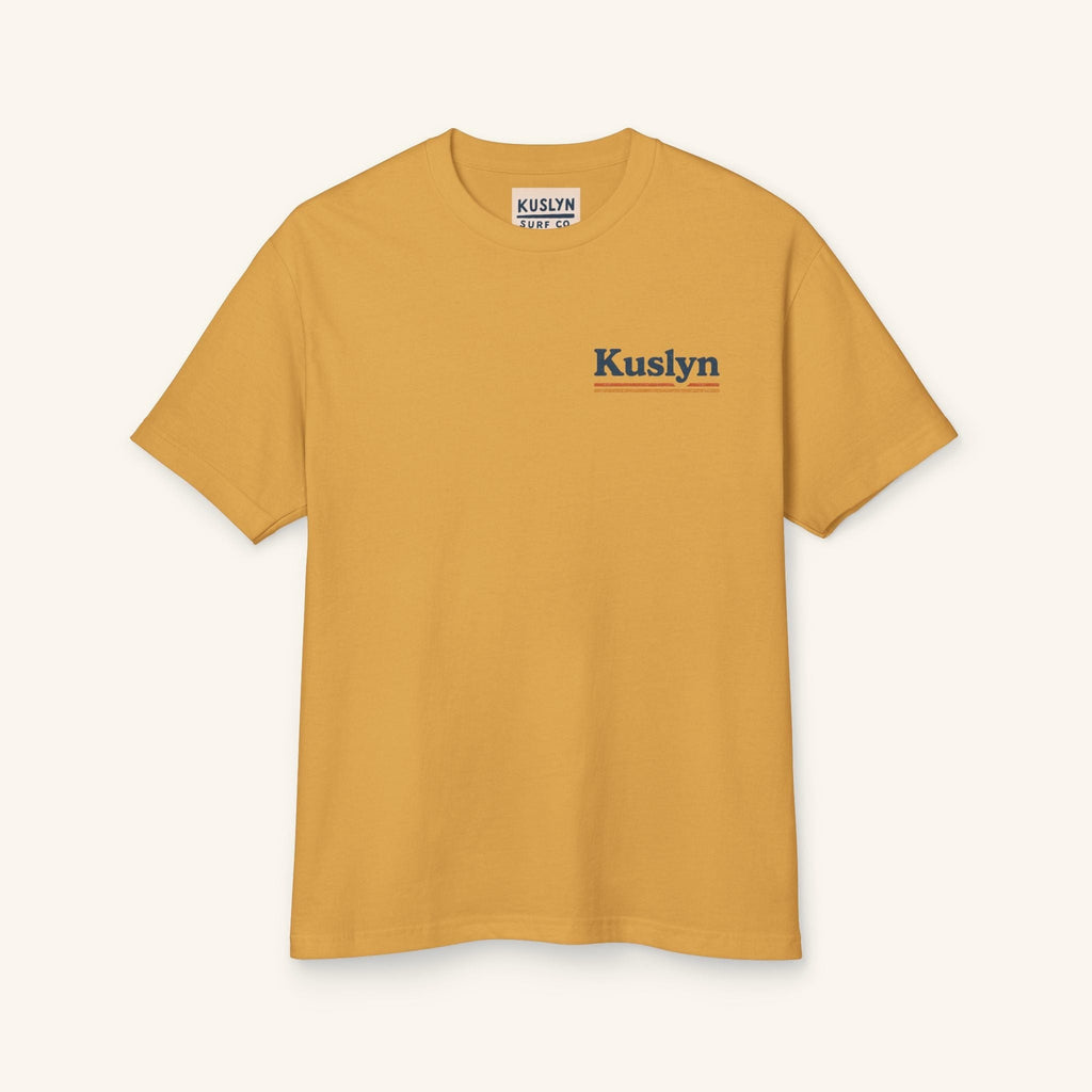 Sun-Faded Days Tee - Faded Mustard - front