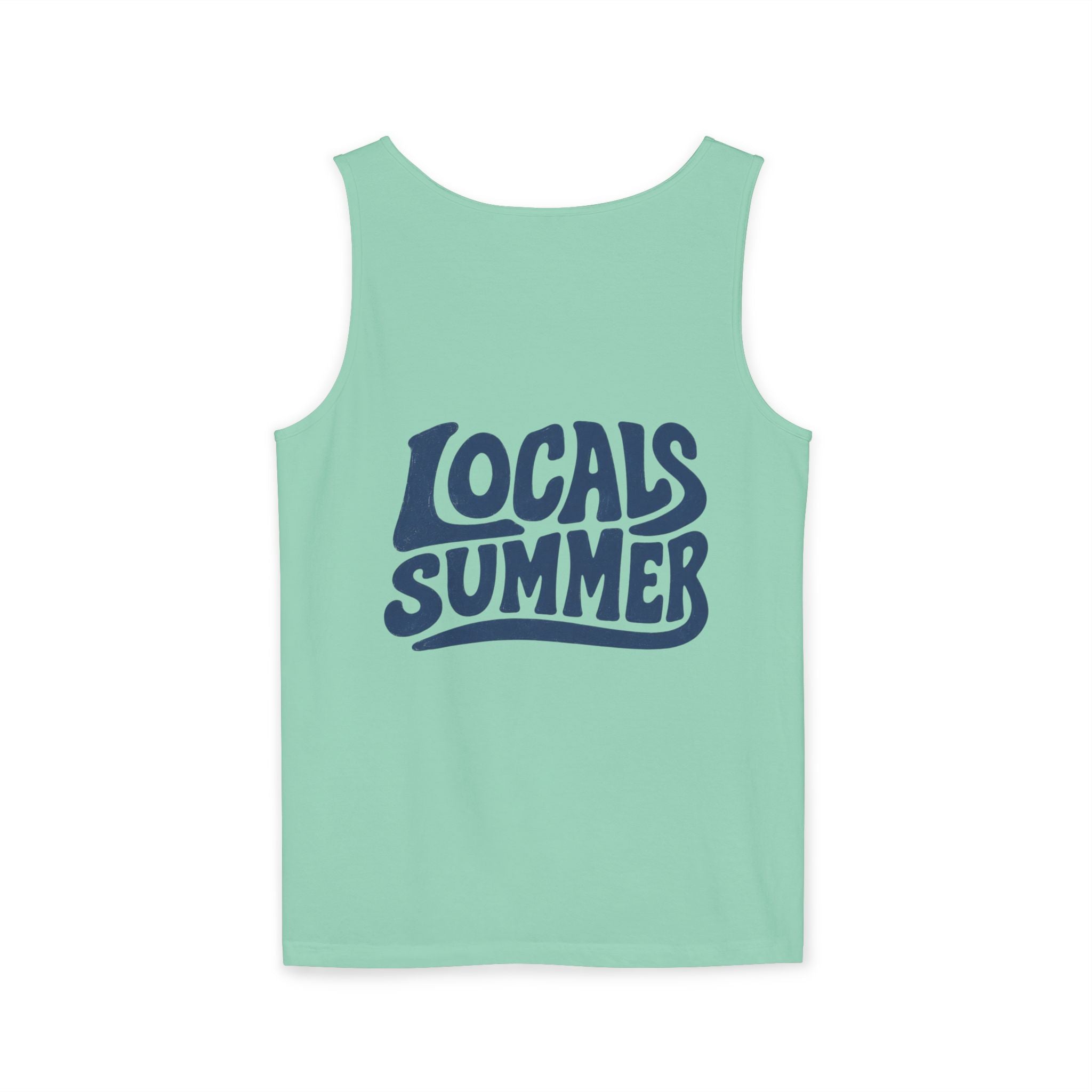 Locals Summer Palm Tank Top — Beach Graphic Tank