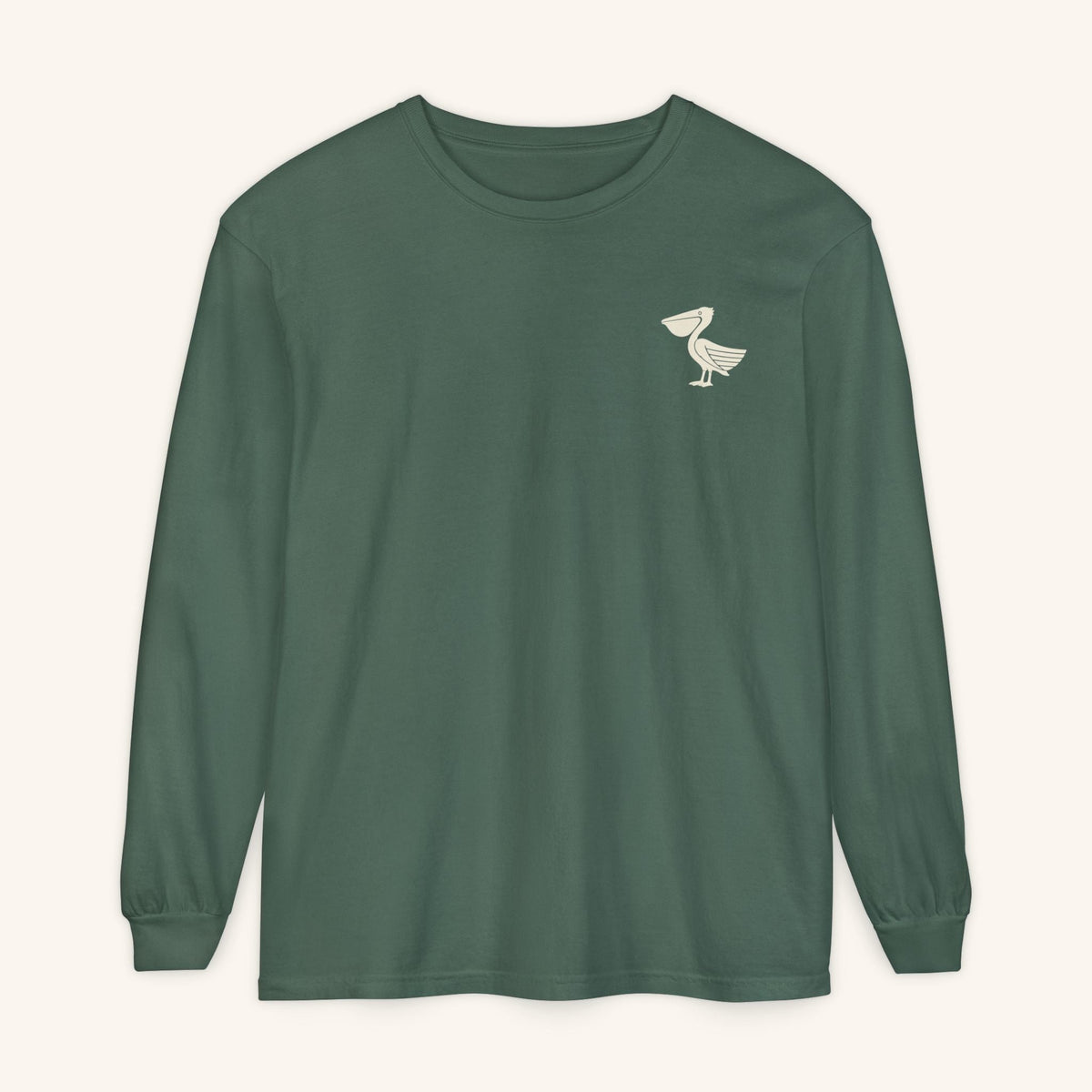 Pelican Long Sleeve - Blue Spruce - front