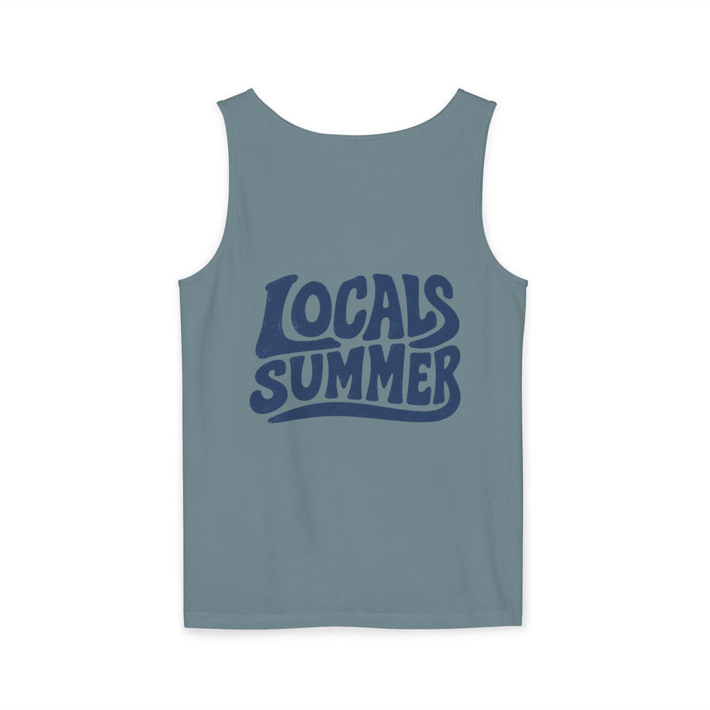 Locals Summer Palm Tank Top — Beach Graphic Tank