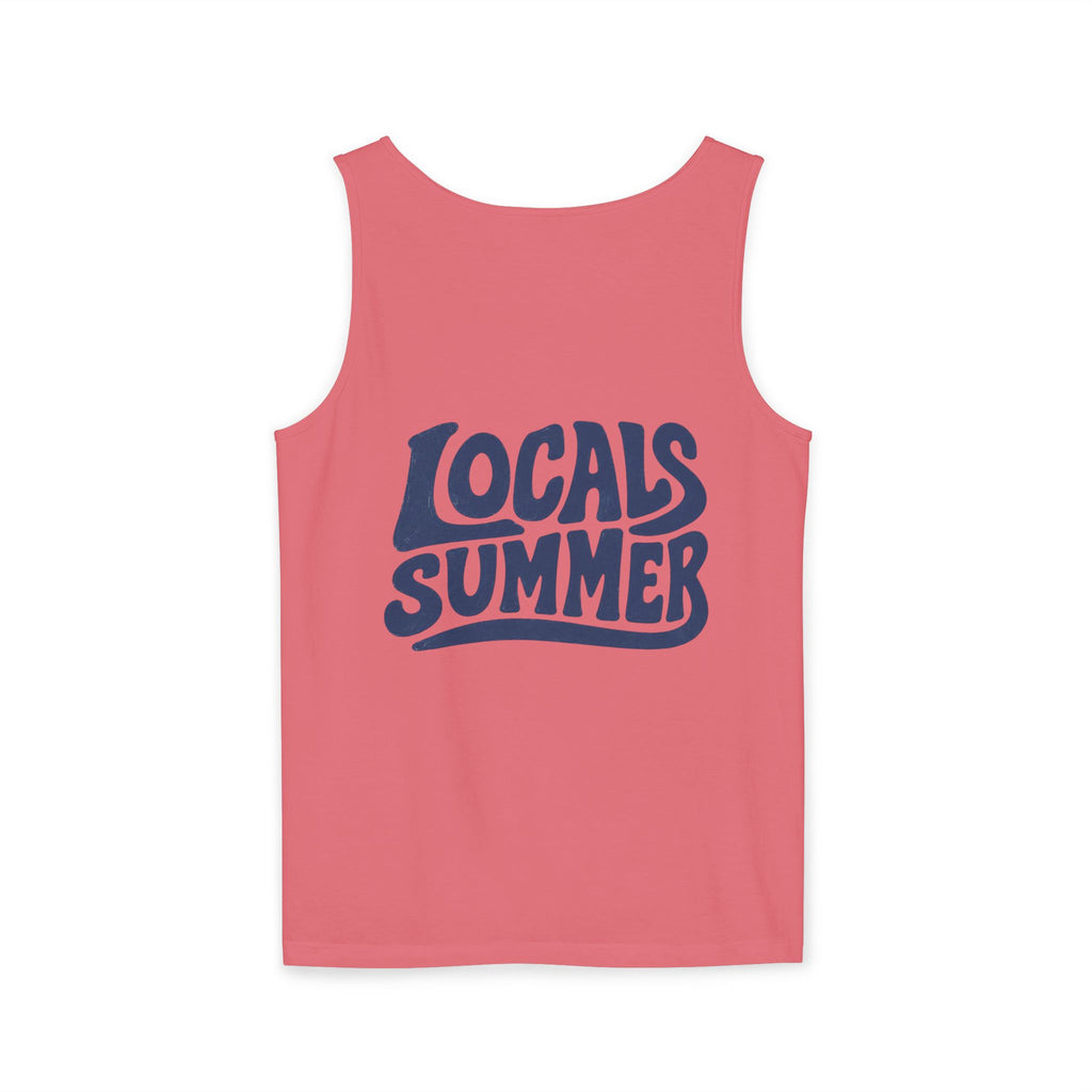 Locals Summer Palm Tank Top — Beach Graphic Tank