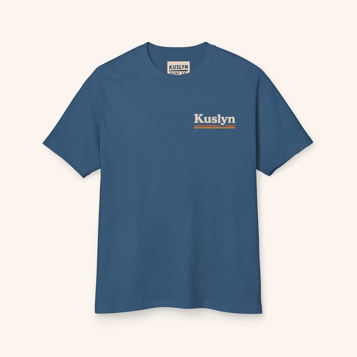 Sun-Faded Days Tee - Faded Navy - front