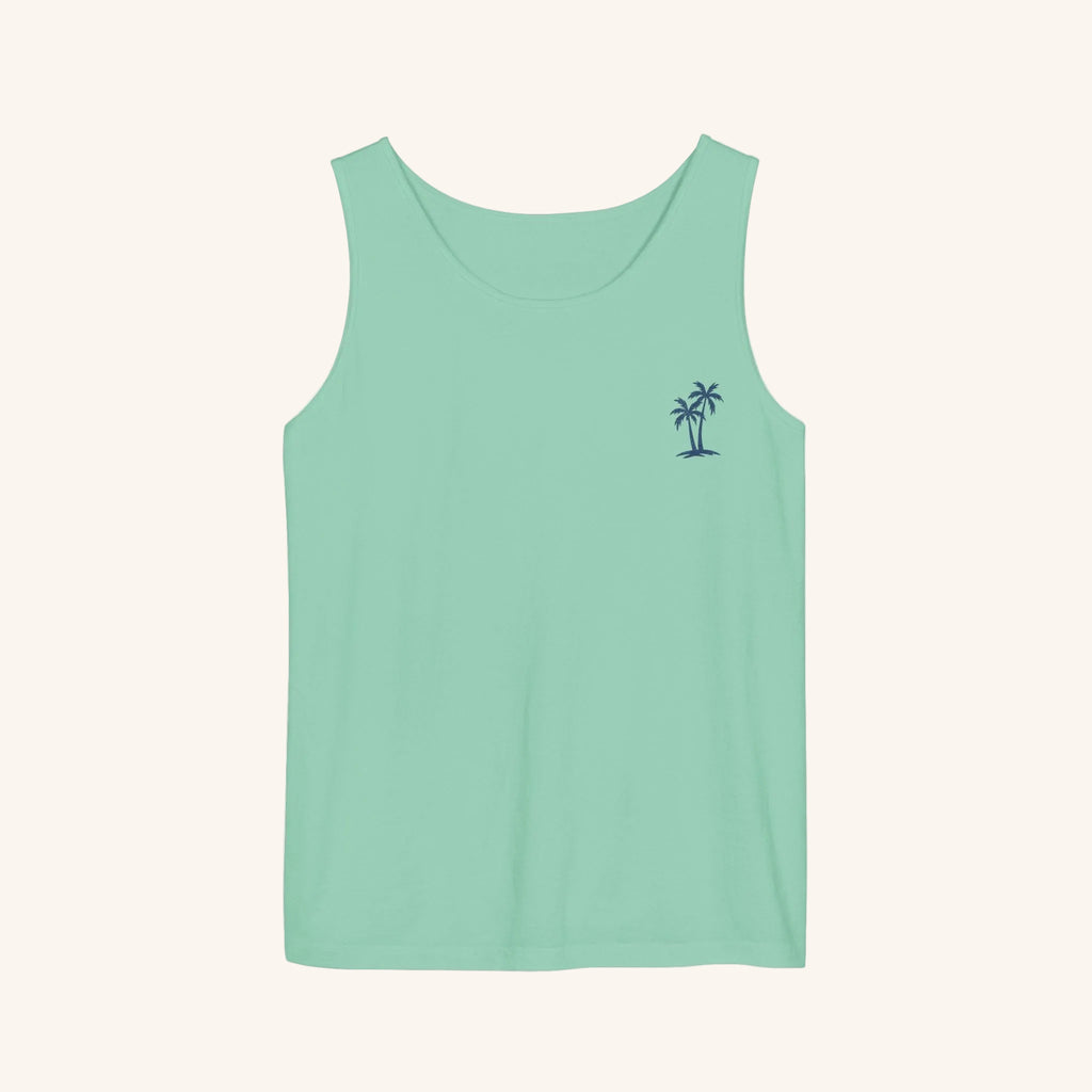 Locals Summer Palm Tank Top — Beach Graphic Tank