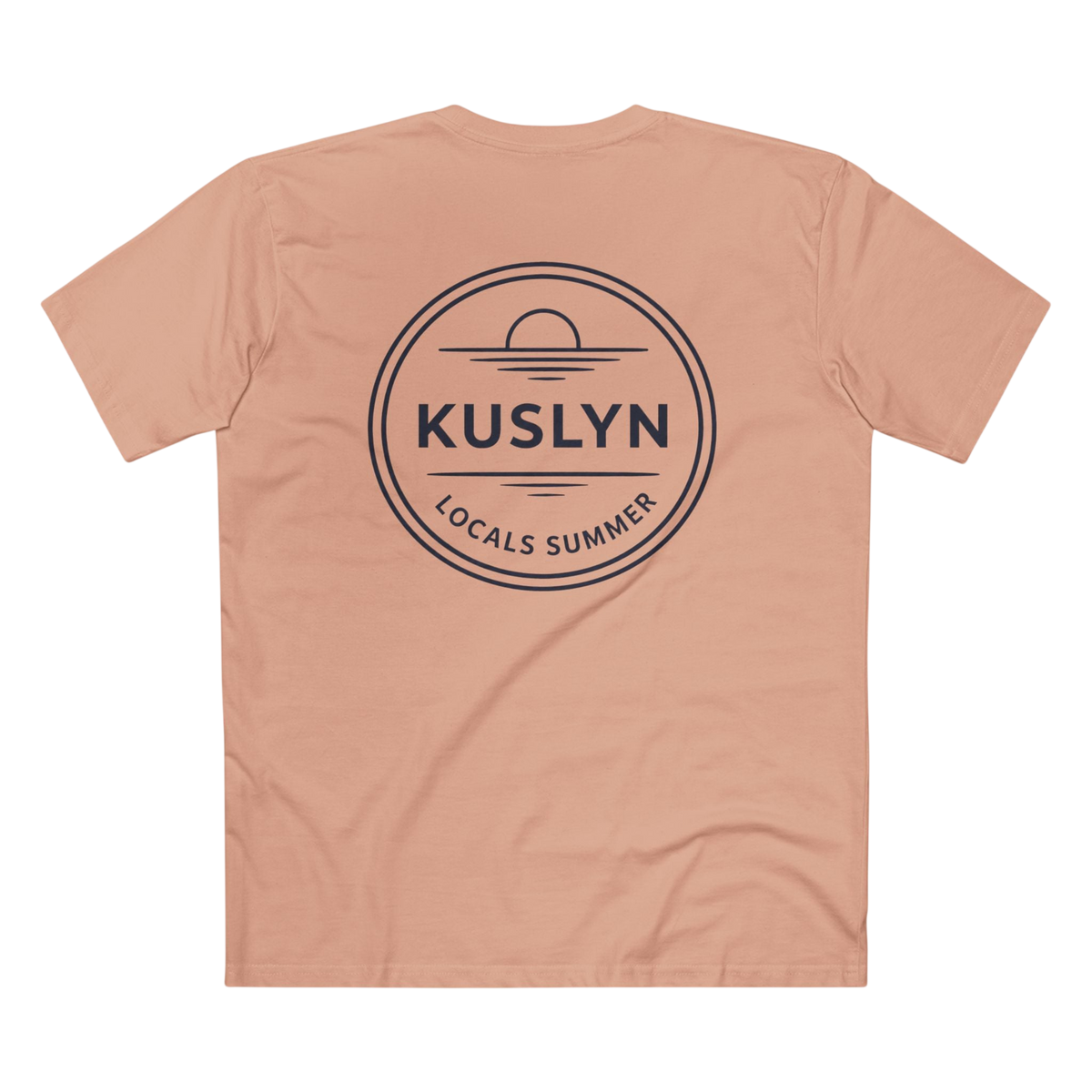 Kuslyn Locals Summer Tee — Minimal Logo Graphic T-Shirt