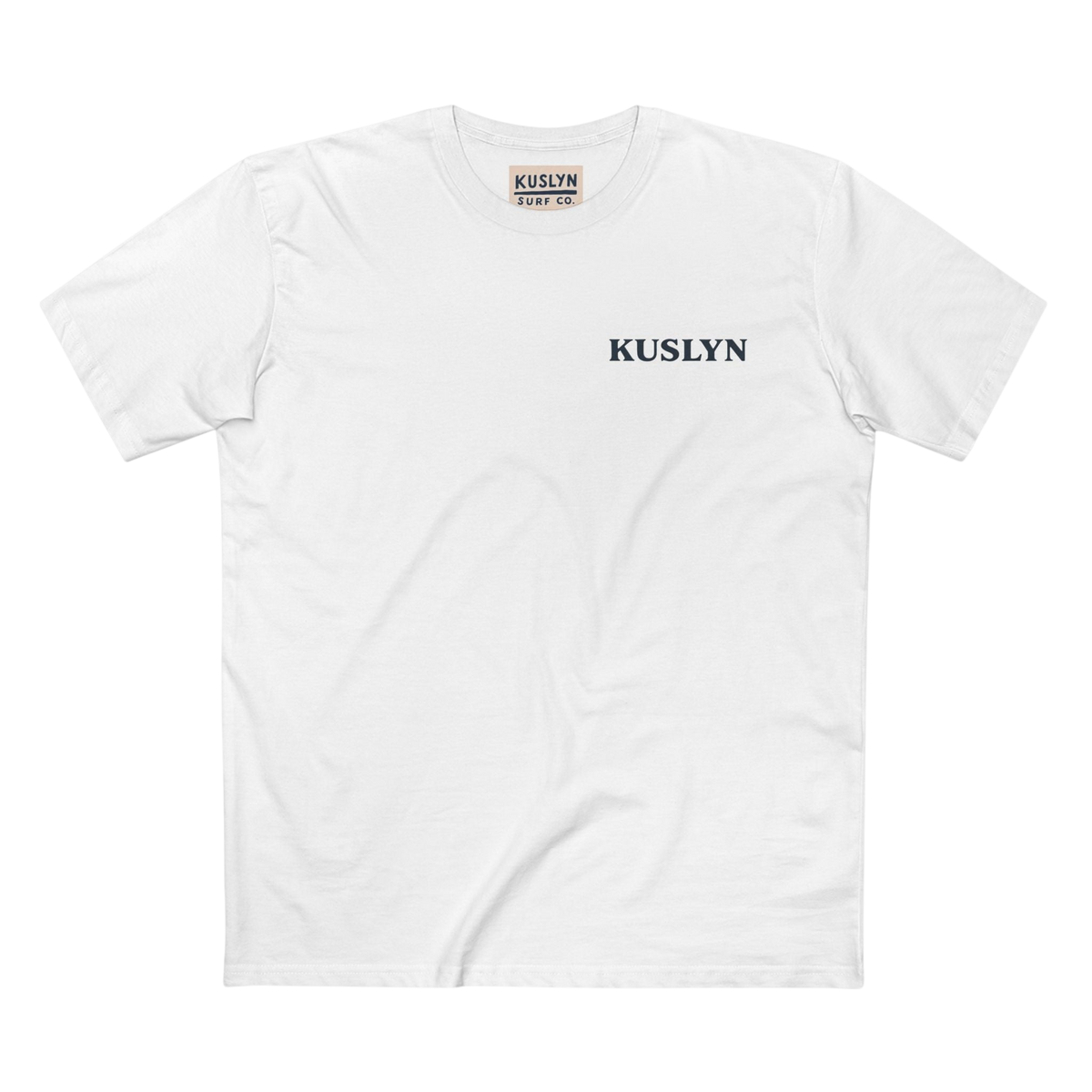 Kuslyn Locals Summer Tee — Minimal Logo Graphic T-Shirt
