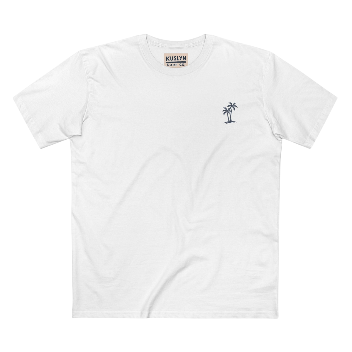 Kuslyn Wave Tee — 'Members of Nowhere' Surf Graphic T-Shirt