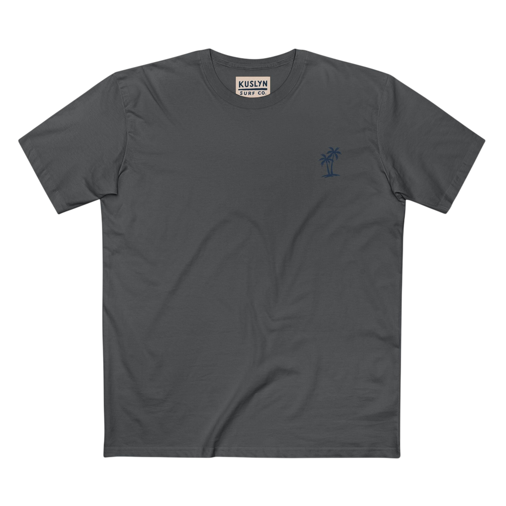 Kuslyn Wave Tee — 'Members of Nowhere' Surf Graphic T-Shirt