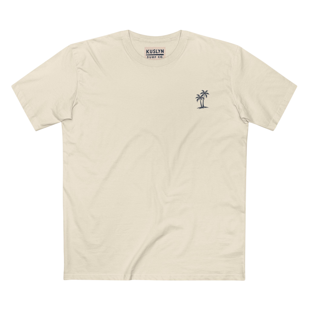 Kuslyn Wave Tee — 'Members of Nowhere' Surf Graphic T-Shirt