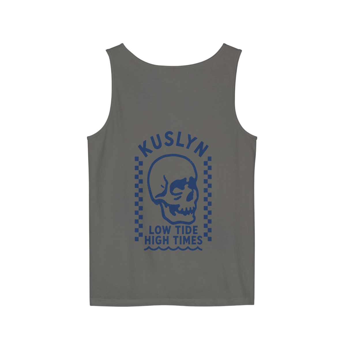 Kuslyn "Low Tide High Times" Skull Tank Top