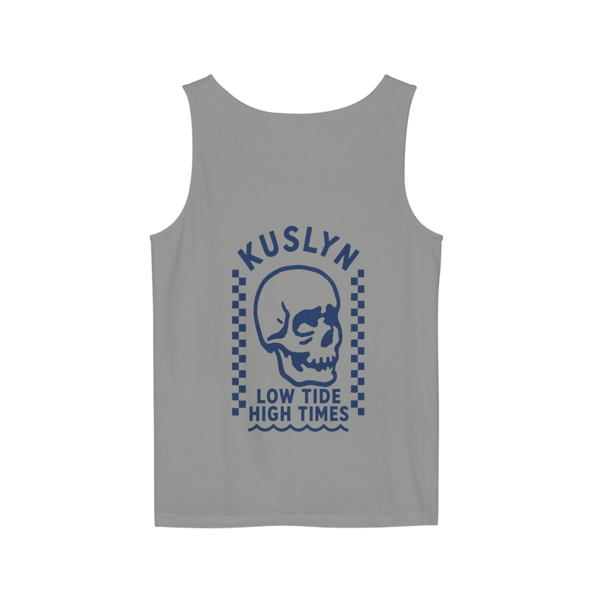 Kuslyn "Low Tide High Times" Skull Tank Top