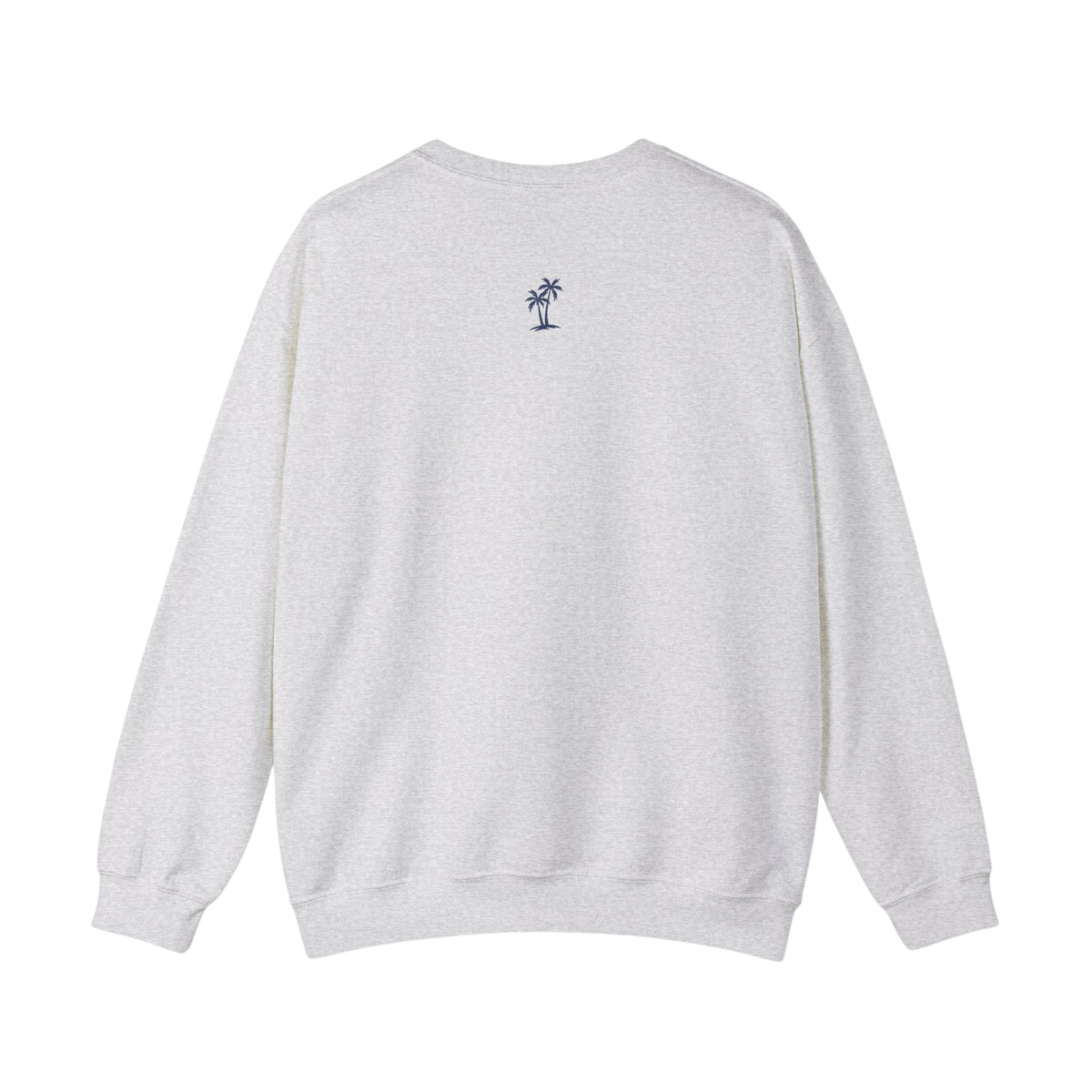 Locals Summer Crewneck Sweatshirt – Retro Surf Palm Graphic