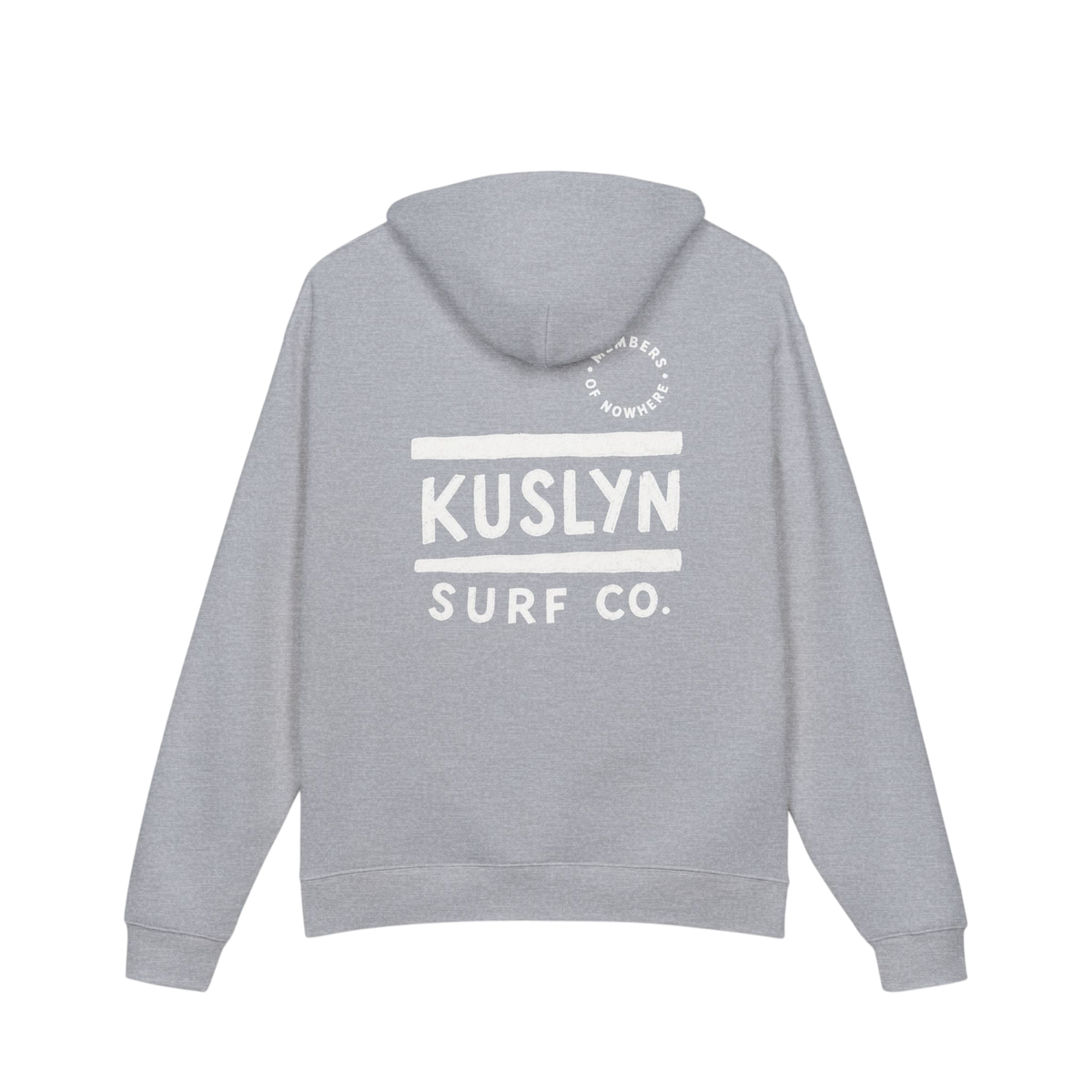 Kuslyn Surf Co. Relaxed Hoodie – Palm Logo Surfwear