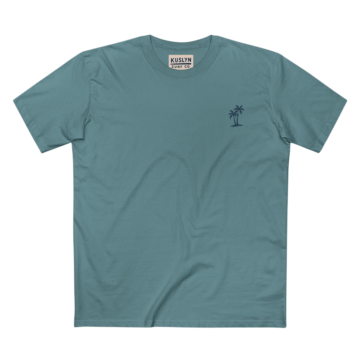 Kuslyn Wave Tee — 'Members of Nowhere' Surf Graphic T-Shirt