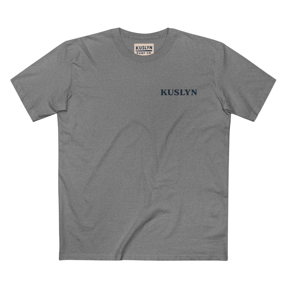 Kuslyn Locals Summer Tee — Minimal Logo Graphic T-Shirt