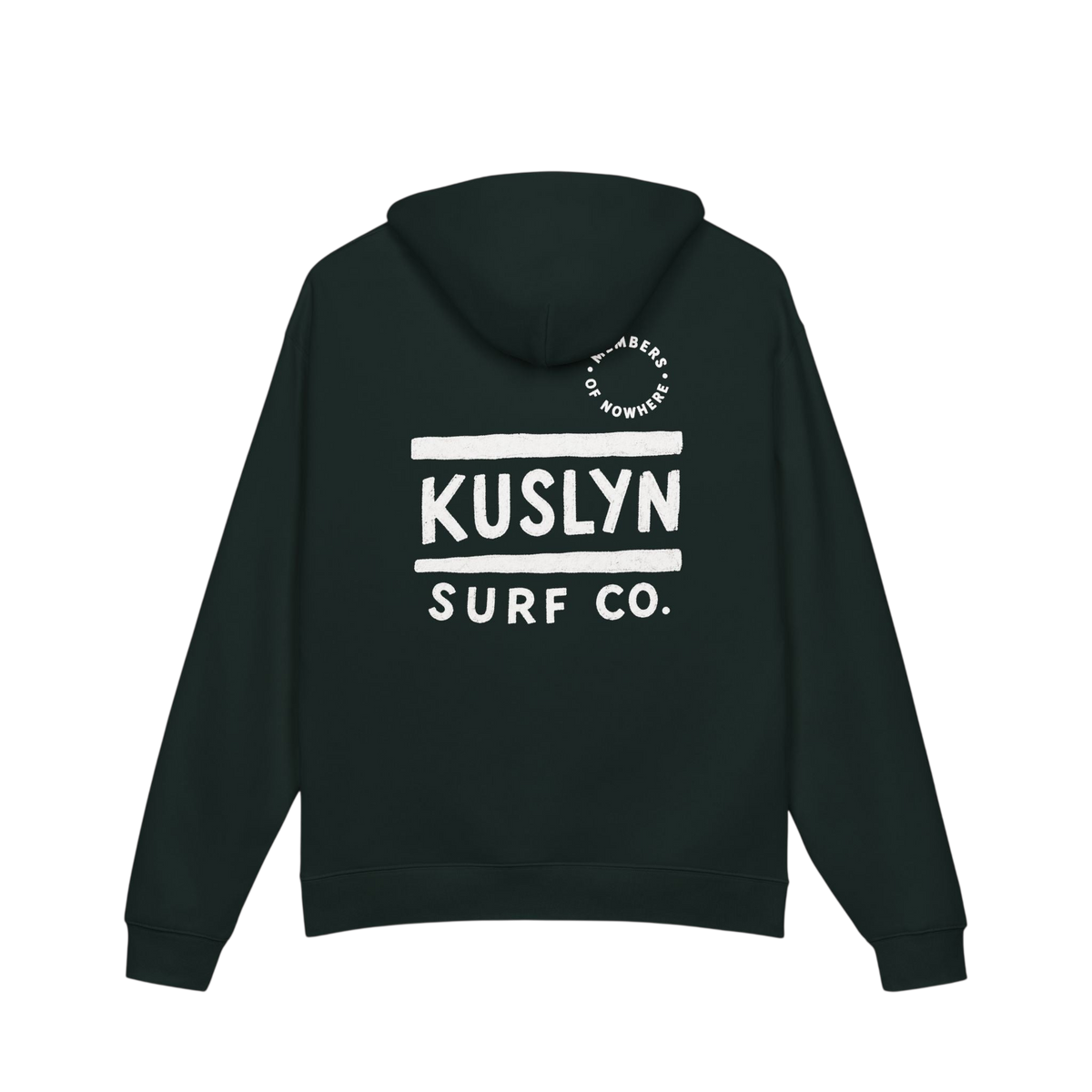 Kuslyn Surf Co. Relaxed Hoodie – Palm Logo Surfwear