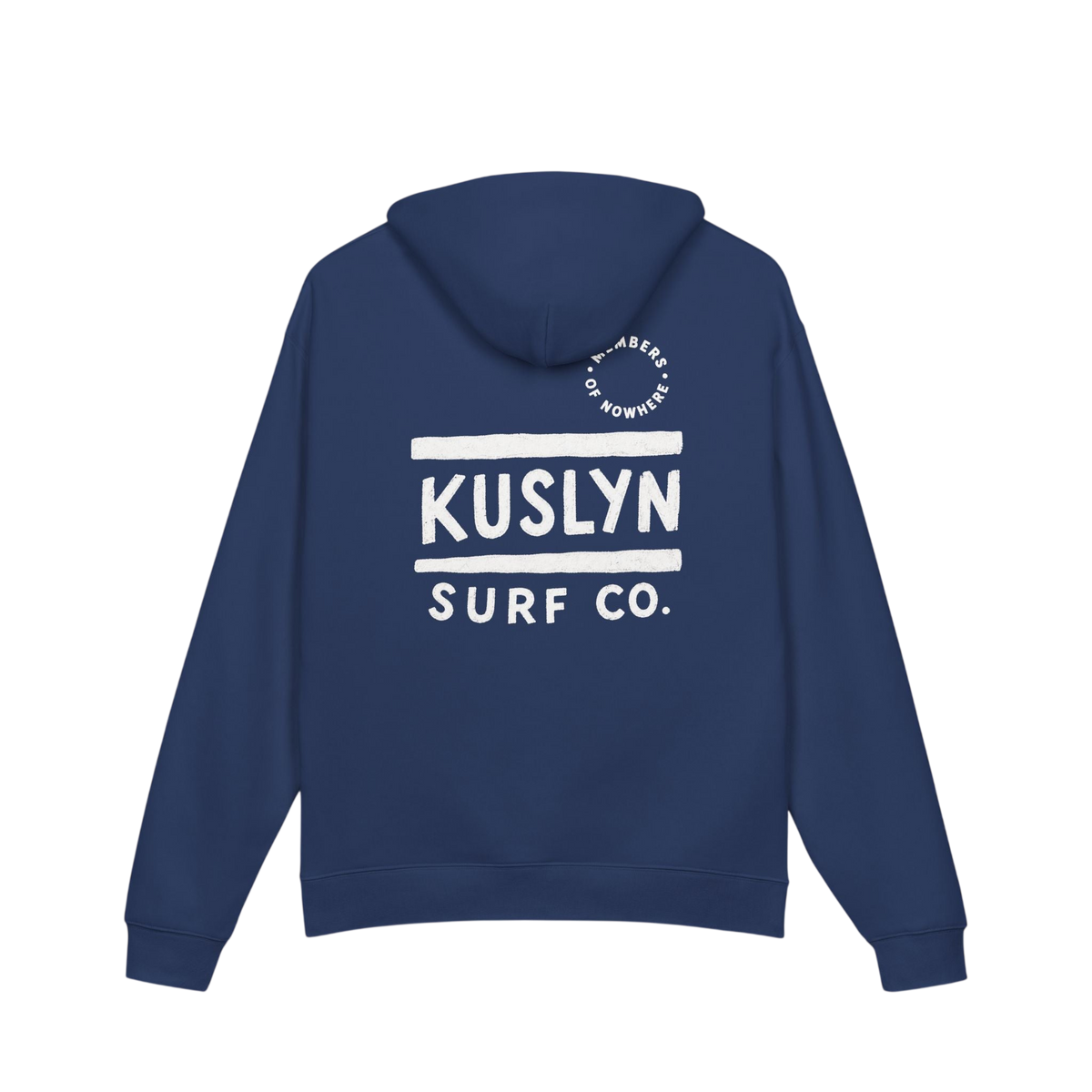 Kuslyn Surf Co. Relaxed Hoodie – Palm Logo Surfwear