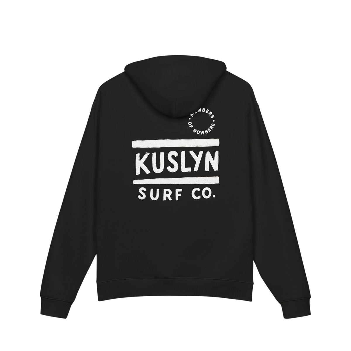 Kuslyn Surf Co. Relaxed Hoodie – Palm Logo Surfwear
